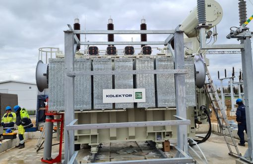 The delivery of power transformers for wind farms