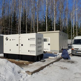 The delivery of UPS and backup power supplies and power generator sets 