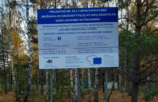 Maišiagalos radioaktyviųjų atliekų saugyklos griovimui būtinus laikinus statinius pastatys UAB „Ekobana“ 