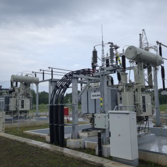 UAB „Ekobana“ sėkmingai užbaigė 110/6 kV Drūkšių transformatorių pastotės statybą
